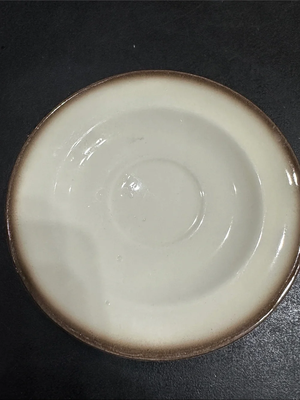 Set of 12 Poppy Trail by Metlix saucers.